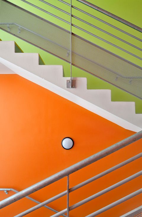 Architecture contemporaine du bâtiment d'enseignement