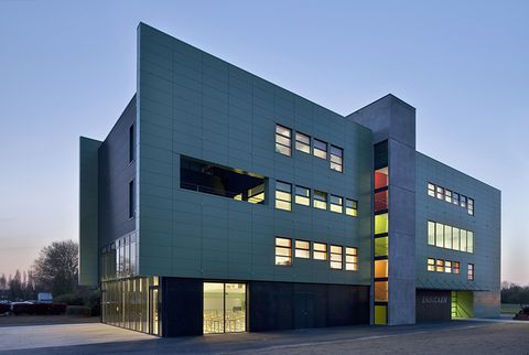 Vue d'ensemble de l'université technologique de Caen