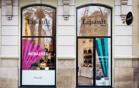 Vue d'ensemble du concept store Lipault